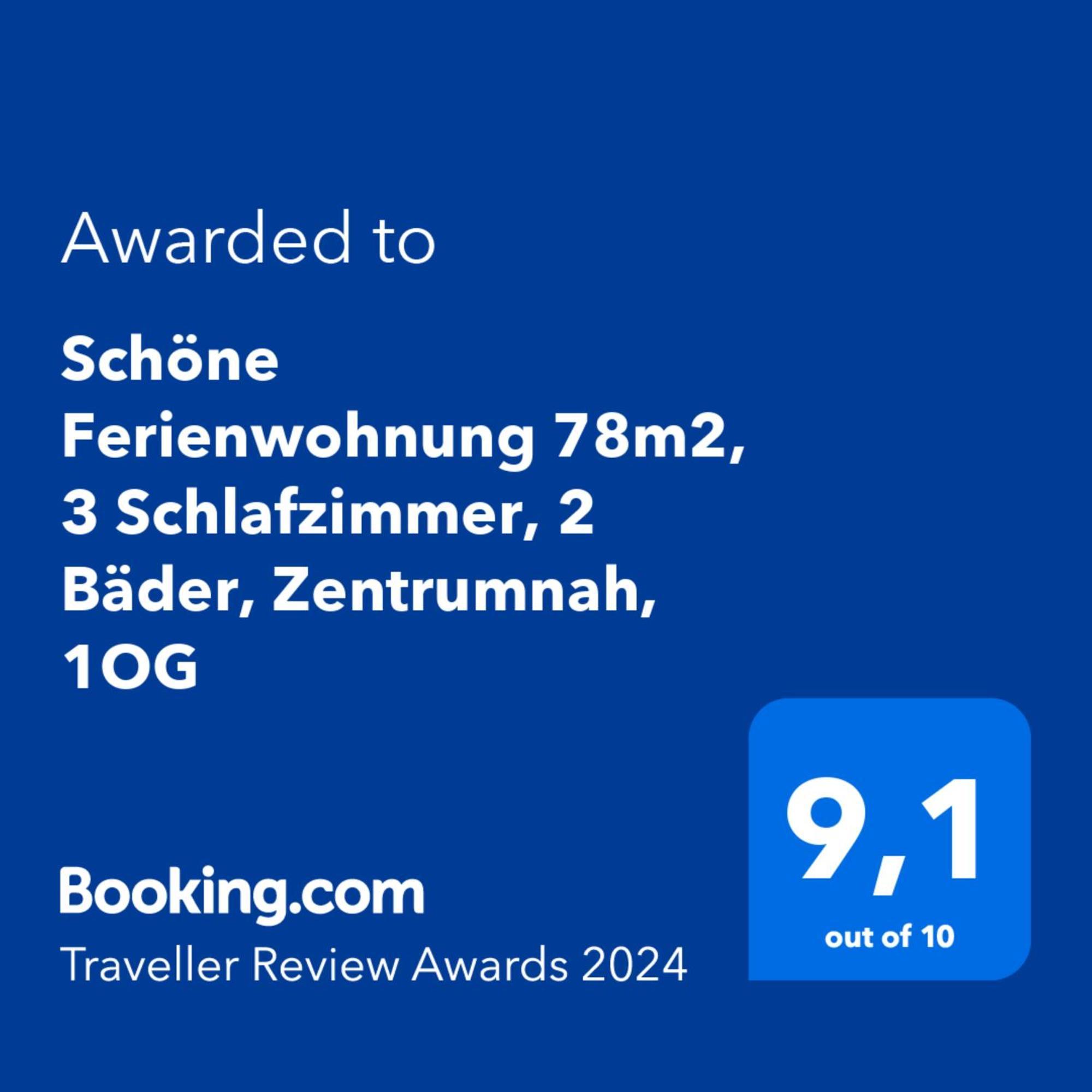 Schoene Ferienwohnung 78M2, 3 Schlafzimmer, 2 Baeder, Zentrumnah, 1Og 埃尔福特 外观 照片